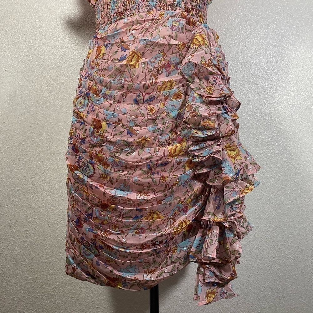 NWT Walter Baker Mars dress in pink primrose size 4 - Picture 2 of 16